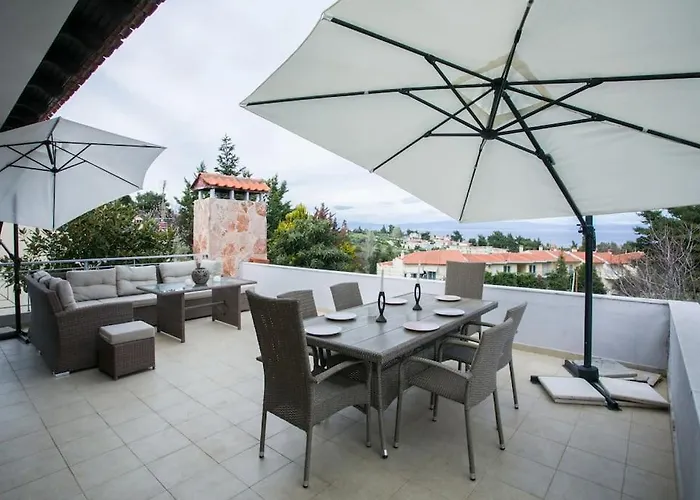 Quiet Panoramic Sea View -large Balcony * Kriopigi