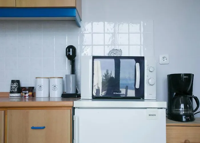 Quiet Panoramic Sea View -large Balcony Hébergement de vacances *